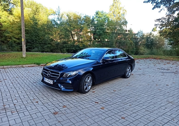 Mercedes-Benz Klasa E cena 110000 przebieg: 68000, rok produkcji 2017 z Głuchołazy małe 352